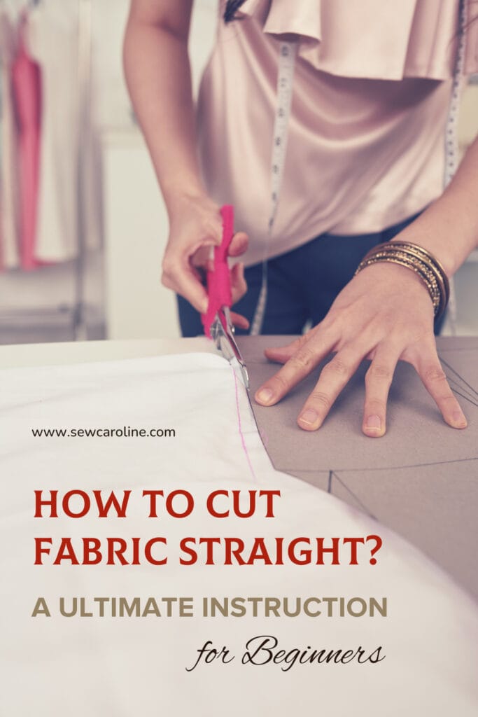 How To Cut Fabric Straight