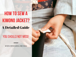 How To Sew Kimono Jacket