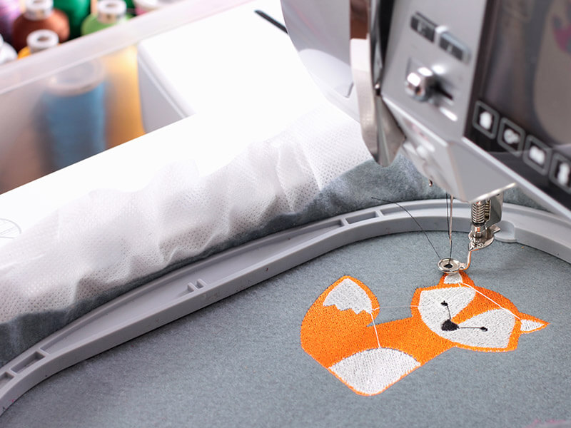 Embroidery Machine Fox